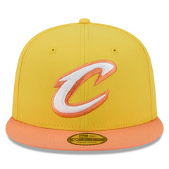 Gold Cleveland Cavaliers 2025/26 City Edition Alternate 9FIFTY Snapback Hat sale | NBA