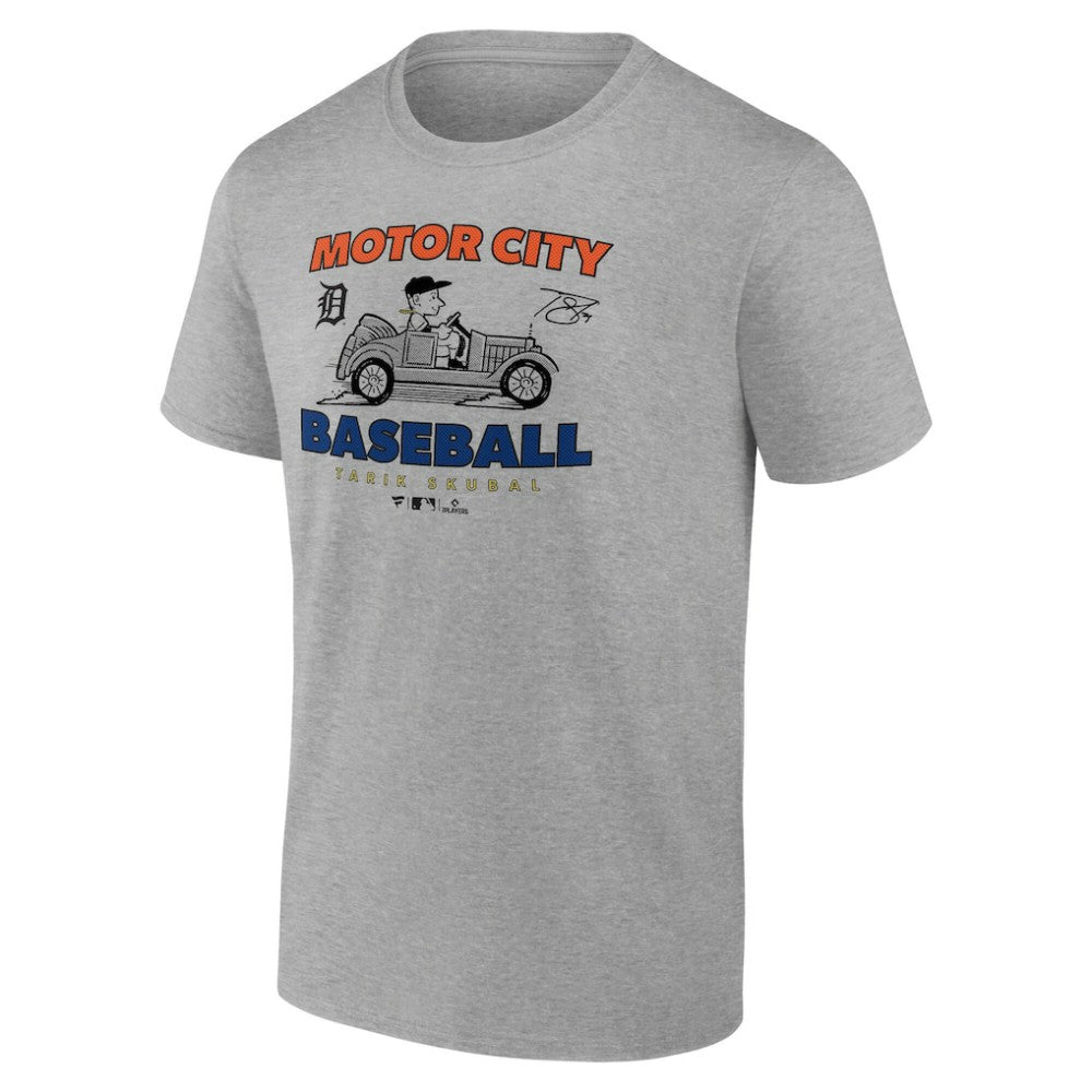 Tarik Skubal Detroit Tigers Motor City Baseball T-Shirt - MLB T-shirts