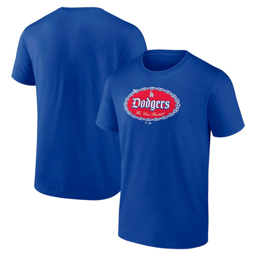 Los Angeles Dodgers Chain T-Shirt - MLB T-shirts
