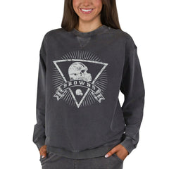 Cleveland Browns Concepts Sport Women's Boxy Mist French Terry Long Sleeve Top | NFL Near me