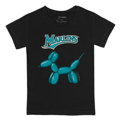 Miami Marlins Tiny Turnip Youth Balloon Dog T-Shirt - MLB T-shirts