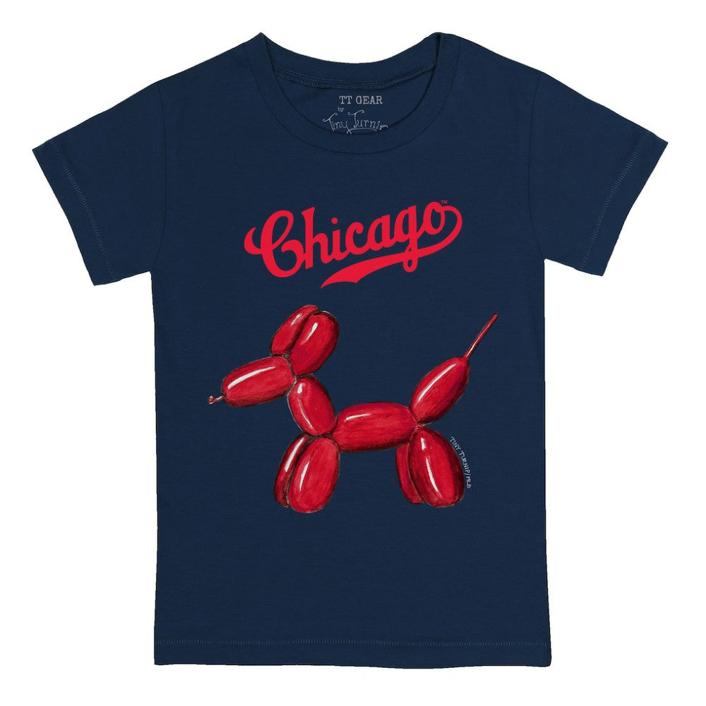 Chicago Cubs Tiny Turnip Youth Balloon Dog T-Shirt - MLB T-shirts