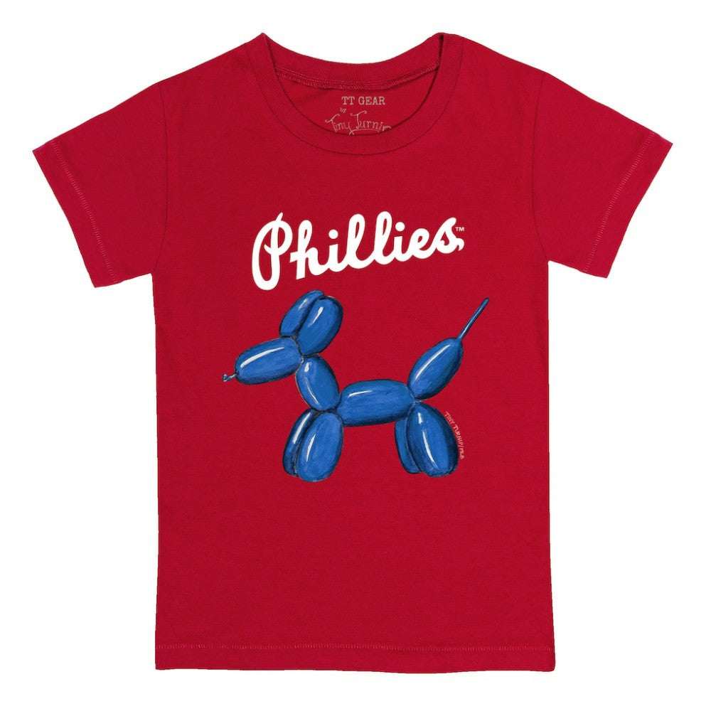 Philadelphia Phillies Tiny Turnip Youth Balloon Dog T-Shirt - MLB T-shirts
