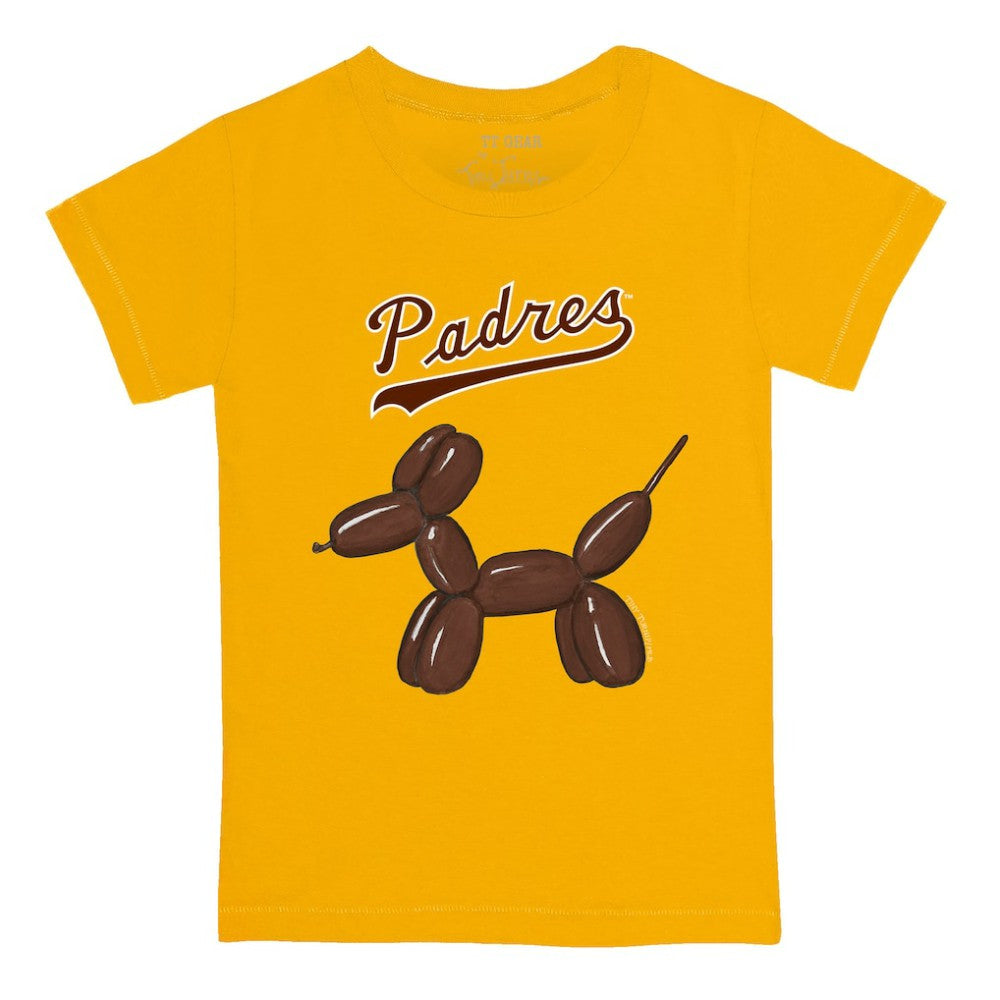 San Diego Padres Tiny Turnip Youth Balloon Dog T-Shirt - MLB T-shirts