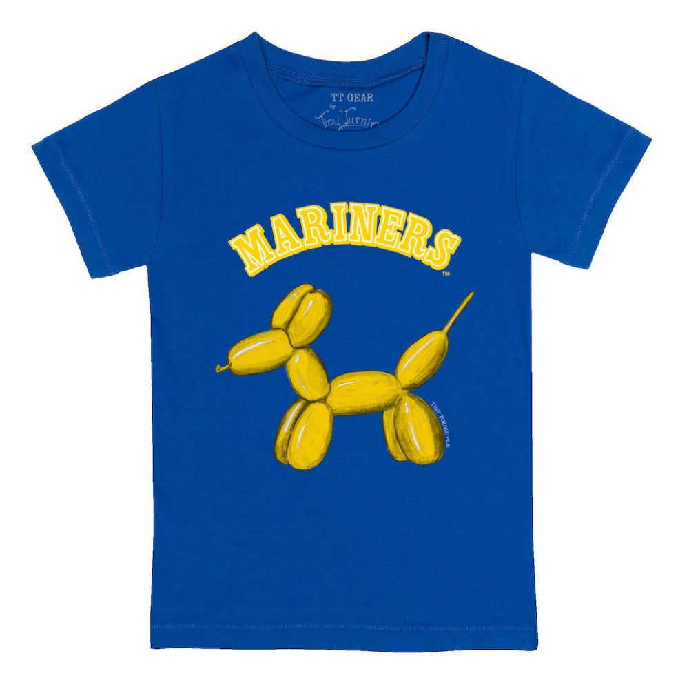 Seattle Mariners Tiny Turnip Youth Balloon Dog T-Shirt - MLB T-shirts