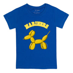 Seattle Mariners Tiny Turnip Youth Balloon Dog T-Shirt - MLB T-shirts