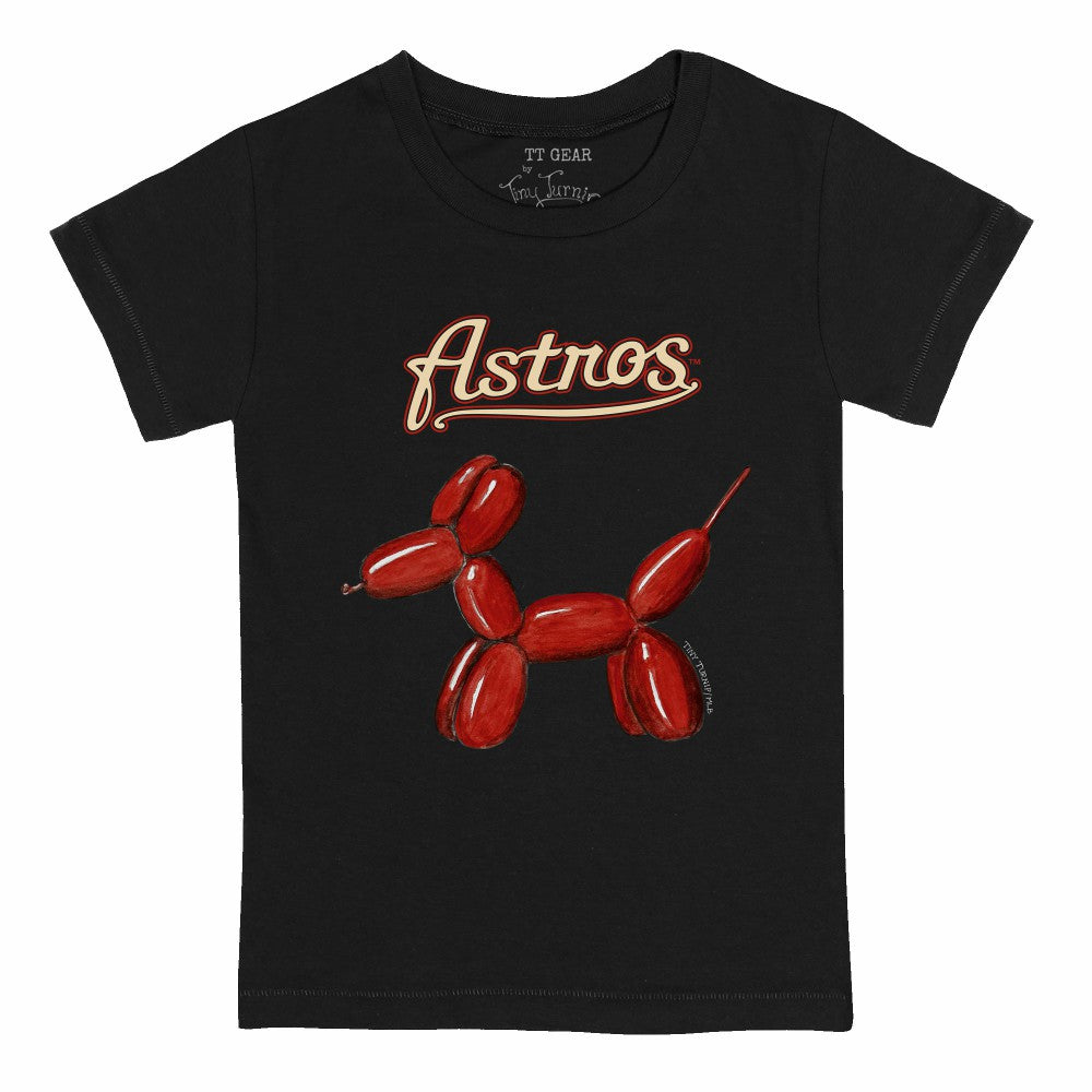 Houston Astros Tiny Turnip Youth Balloon Dog T-Shirt - MLB T-shirts