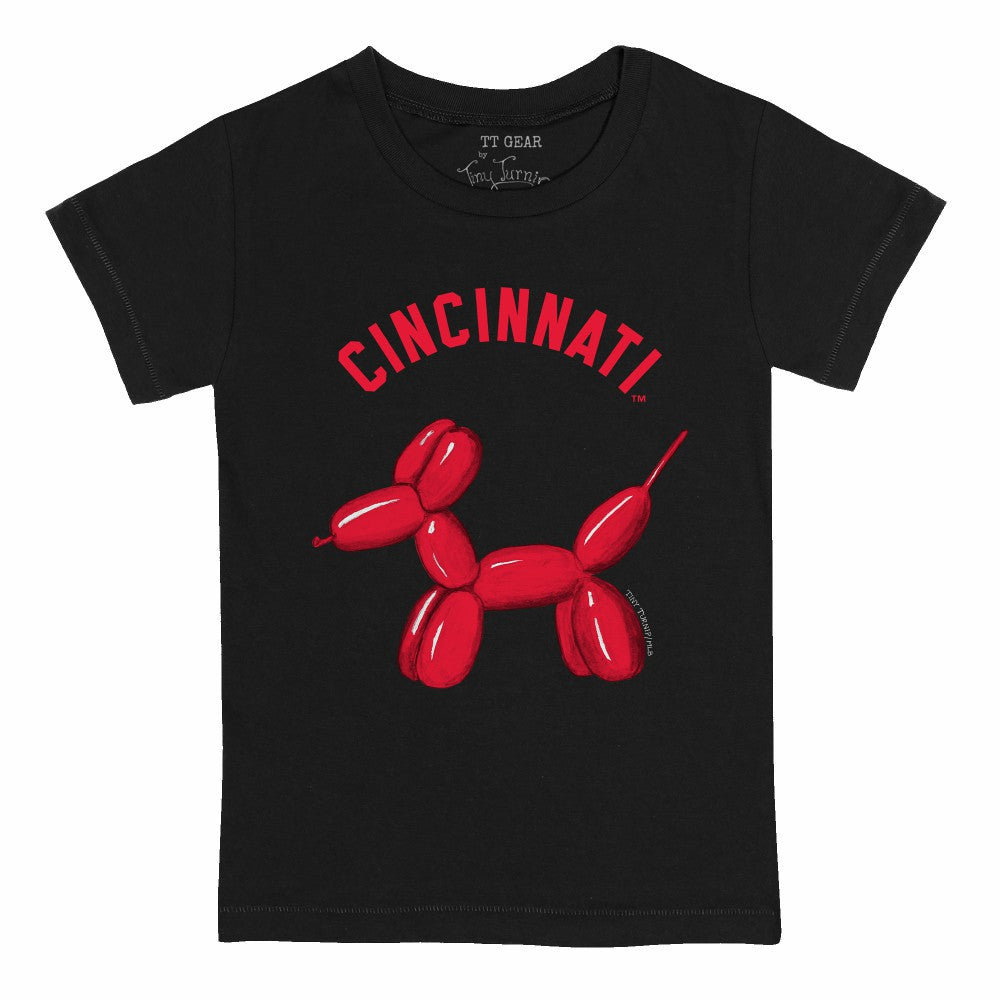 Cincinnati Reds Tiny Turnip Youth Balloon Dog T-Shirt - MLB T-shirts