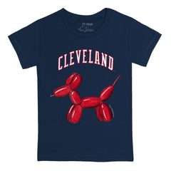Cleveland Guardians Tiny Turnip Youth Balloon Dog T-Shirt - MLB T-shirts