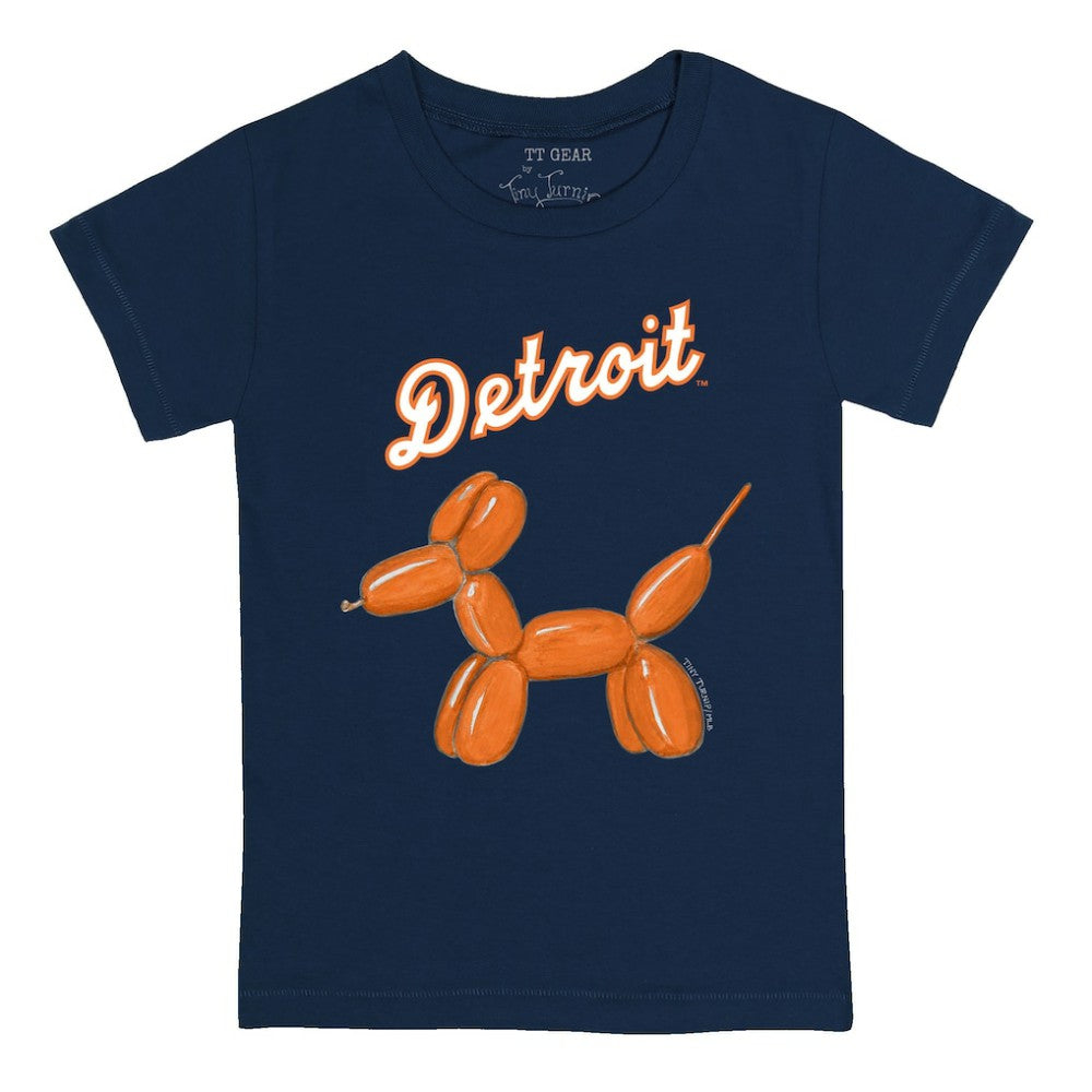 Detroit Tigers Tiny Turnip Youth Balloon Dog T-Shirt - MLB T-shirts
