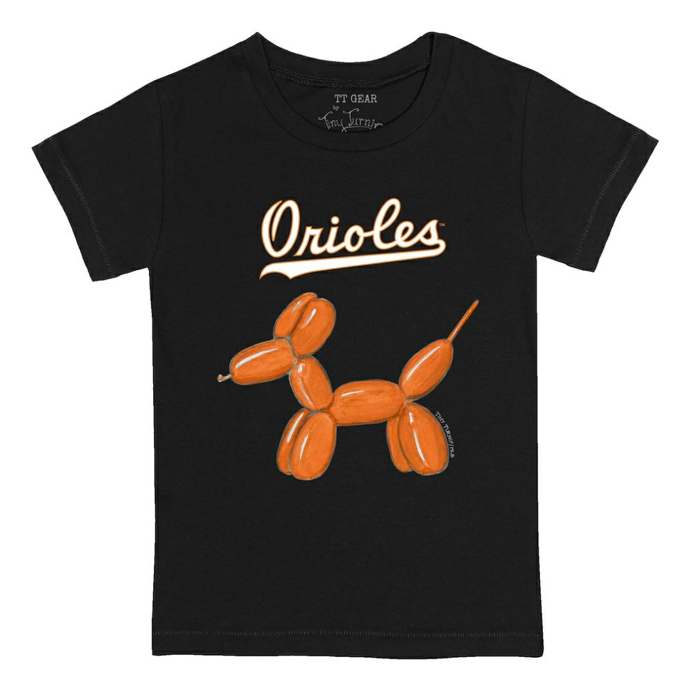 Baltimore Orioles Tiny Turnip Youth Balloon Dog T-Shirt - MLB T-shirts