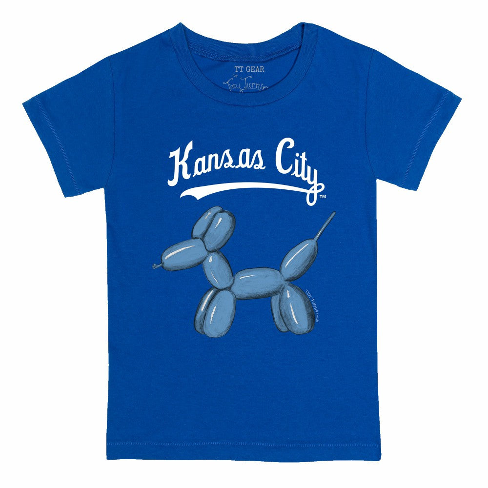 Kansas City Royals Tiny Turnip Youth Balloon Dog T-Shirt - MLB T-shirts
