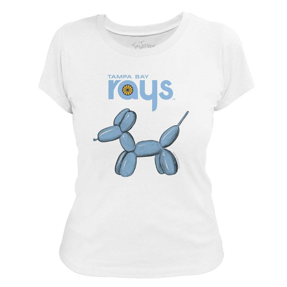 Tampa Bay Rays Tiny Turnip Women's Balloon Dog T-Shirt - MLB T-shirts