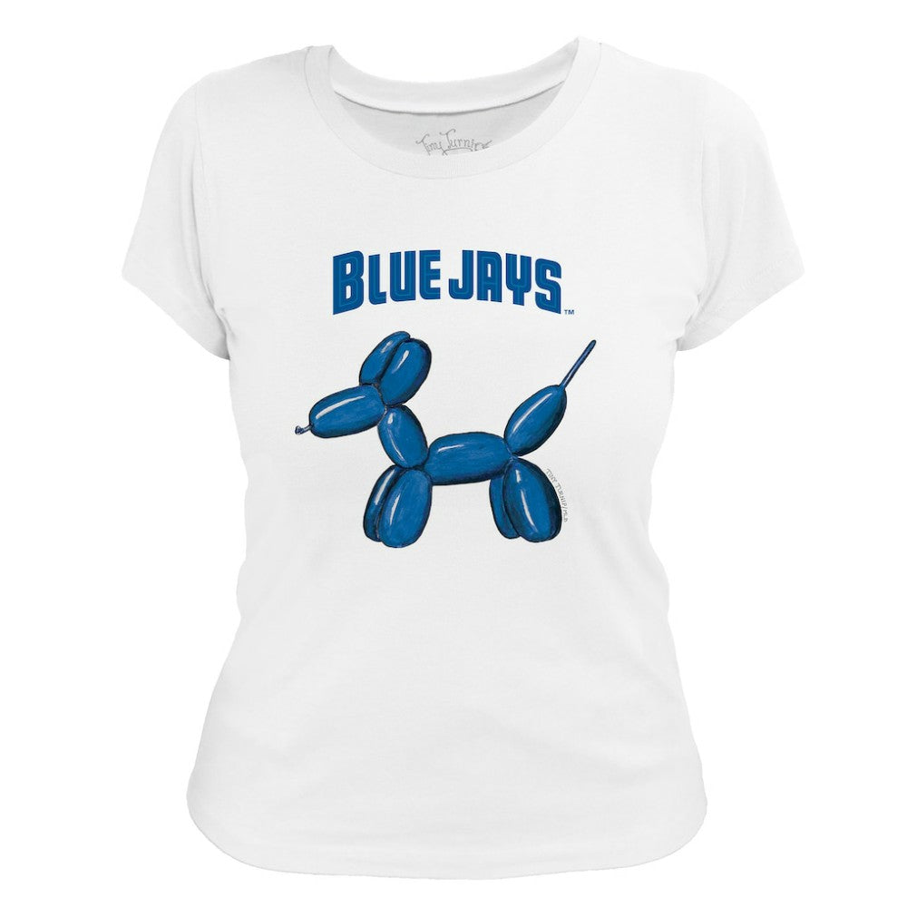 Toronto Blue Jays Tiny Turnip Women's Balloon Dog T-Shirt - MLB T-shirts