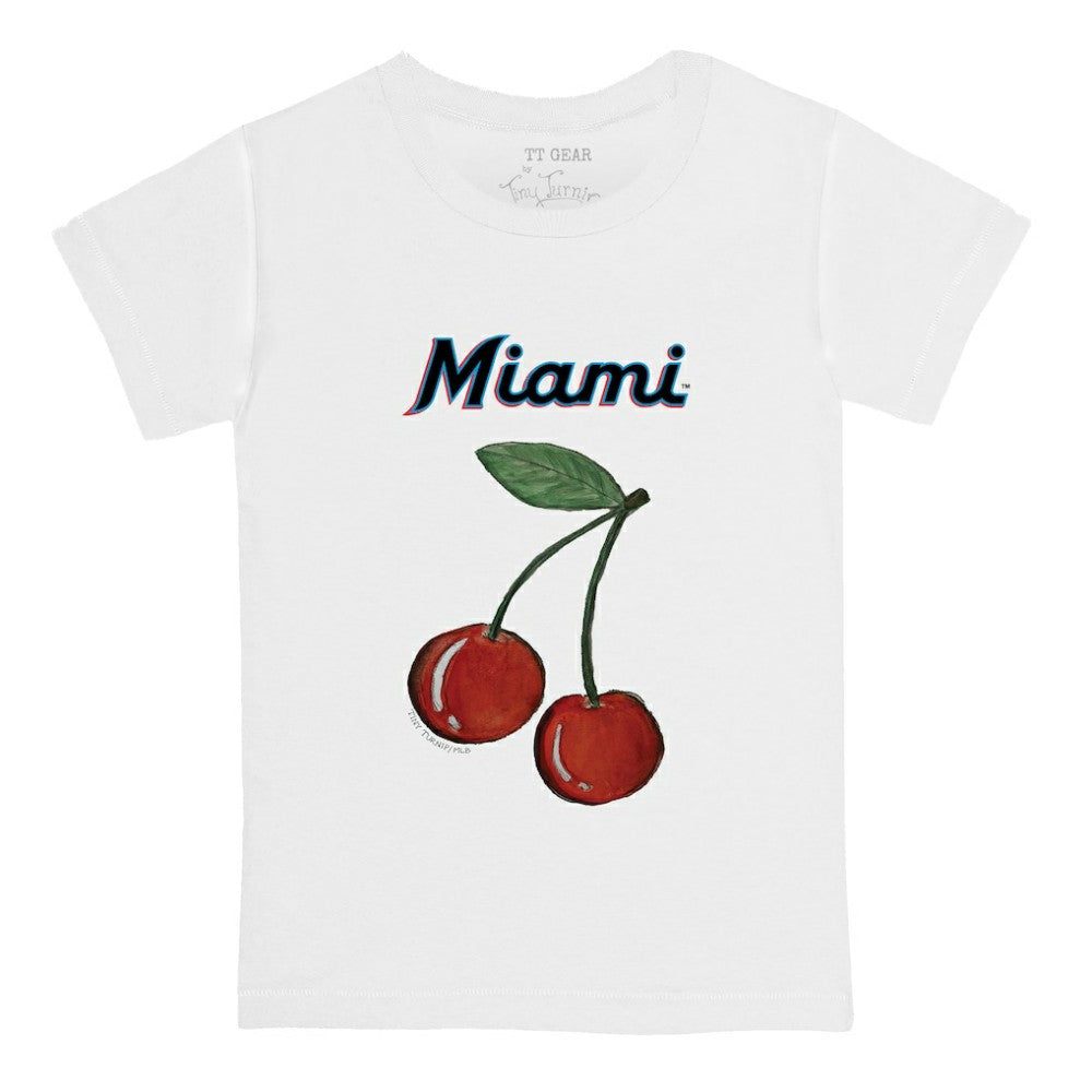 Miami Marlins Tiny Turnip  Youth Cherries T-Shirt - MLB T-shirts