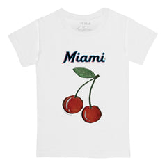 Miami Marlins Tiny Turnip  Youth Cherries T-Shirt - MLB T-shirts