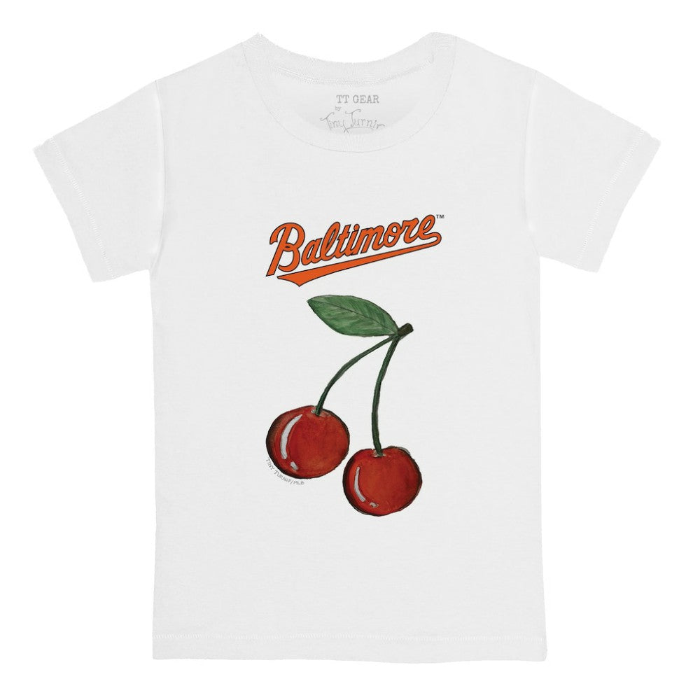 Baltimore Orioles Tiny Turnip  Youth Cherries T-Shirt - MLB T-shirts