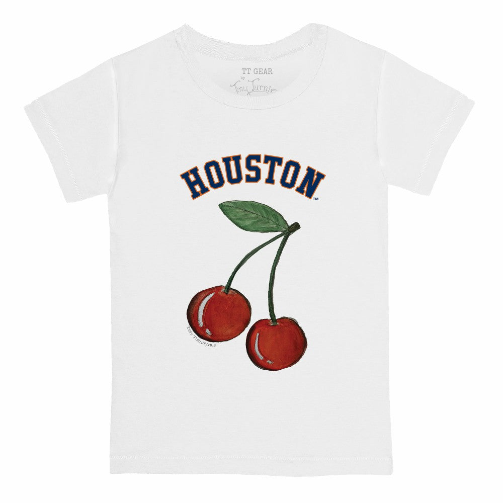 Houston Astros Tiny Turnip  Youth Cherries T-Shirt - MLB T-shirts