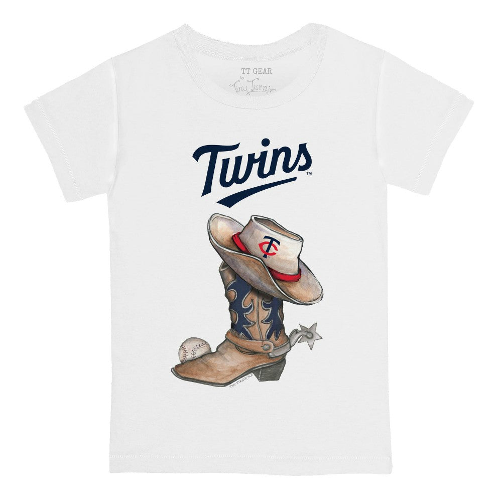 Minnesota Twins Tiny Turnip Youth Cowboy Boot T-Shirt - MLB T-shirts