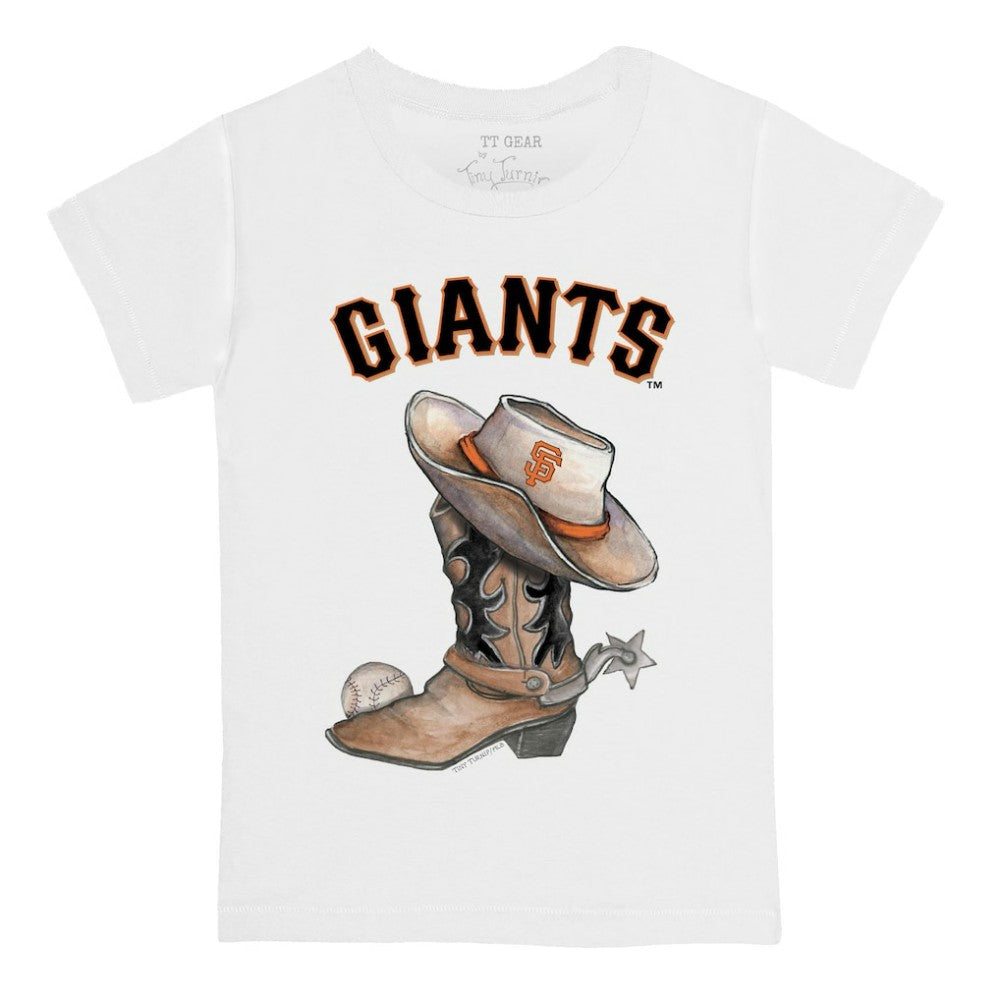San Francisco Giants Tiny Turnip Youth Cowboy Boot T-Shirt - MLB T-shirts