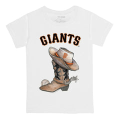 San Francisco Giants Tiny Turnip Youth Cowboy Boot T-Shirt - MLB T-shirts