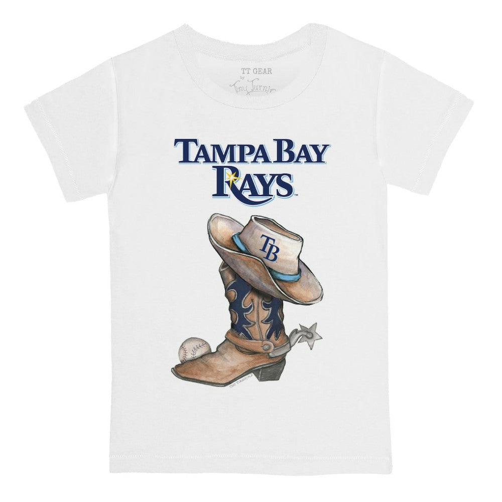Tampa Bay Rays Tiny Turnip Youth Cowboy Boot T-Shirt - MLB T-shirts