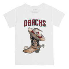 Arizona Diamondbacks Tiny Turnip Youth Cowboy Boot T-Shirt - MLB T-shirts