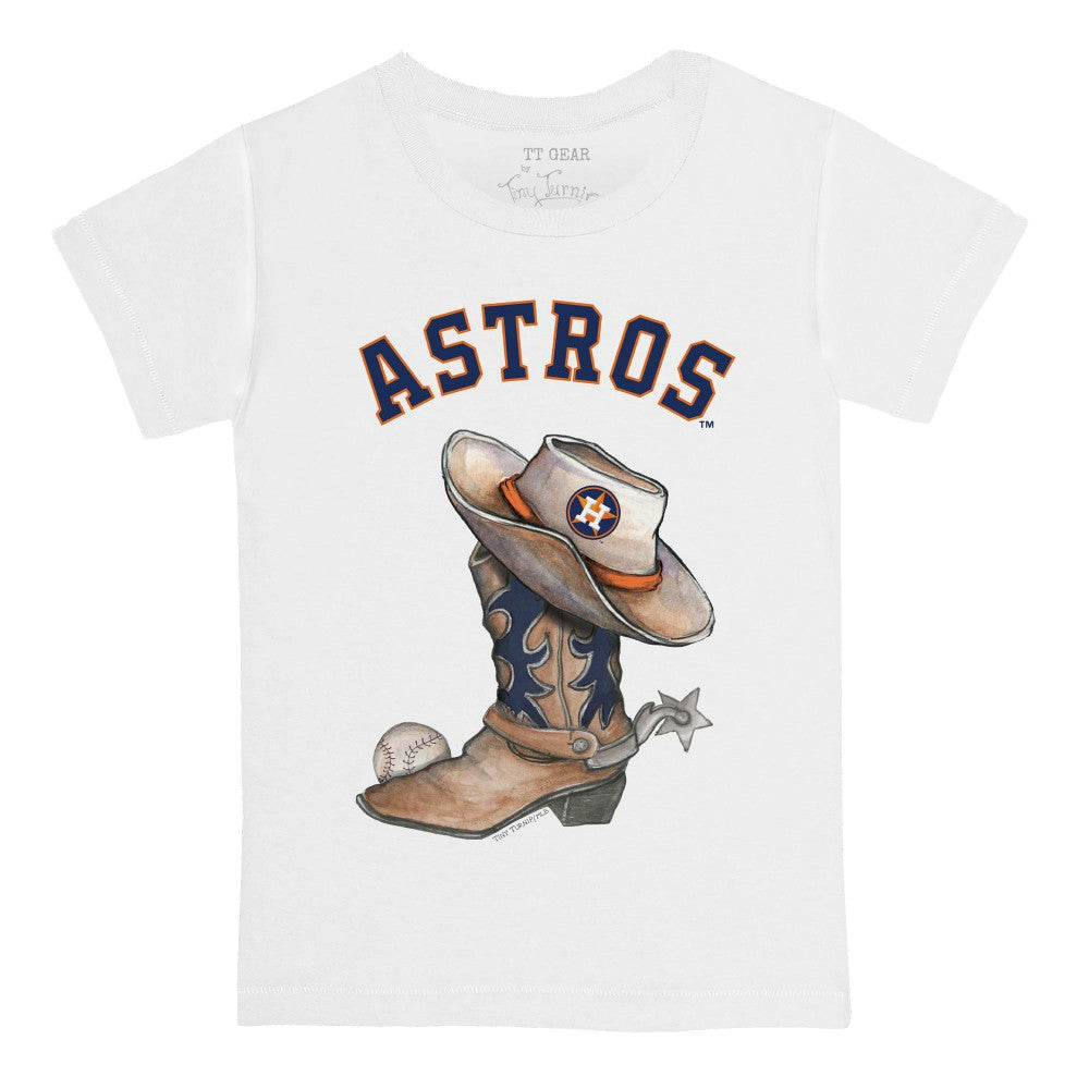 Houston Astros Tiny Turnip Youth Cowboy Boot T-Shirt - MLB T-shirts