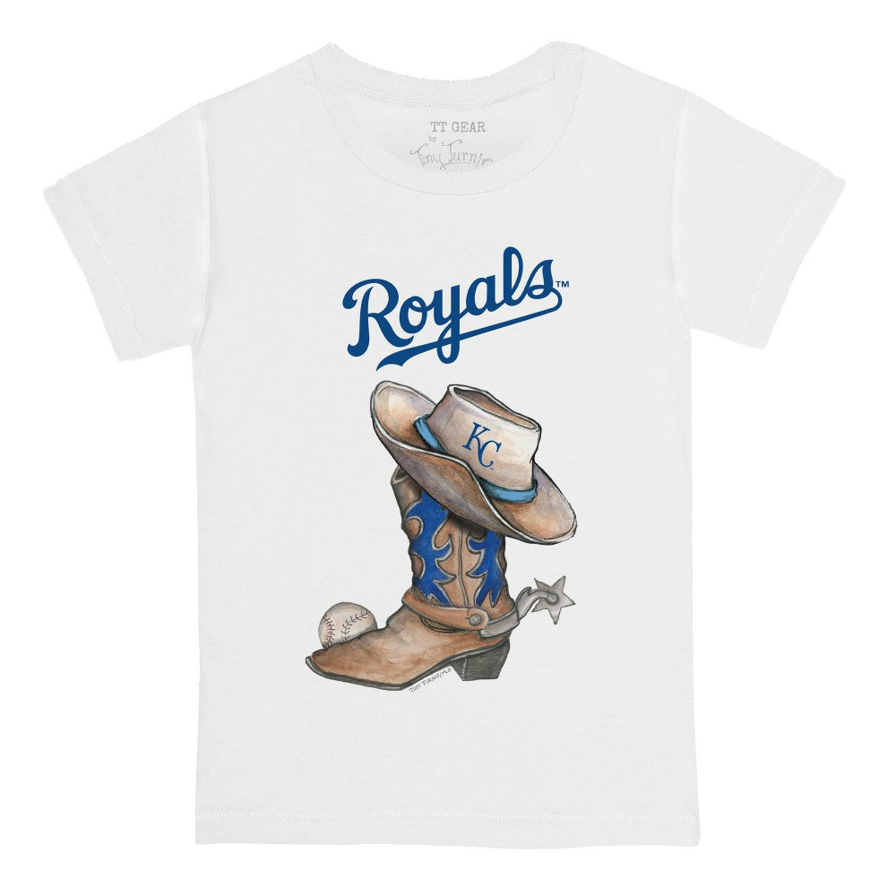 Kansas City Royals Tiny Turnip Youth Cowboy Boot T-Shirt - MLB T-shirts