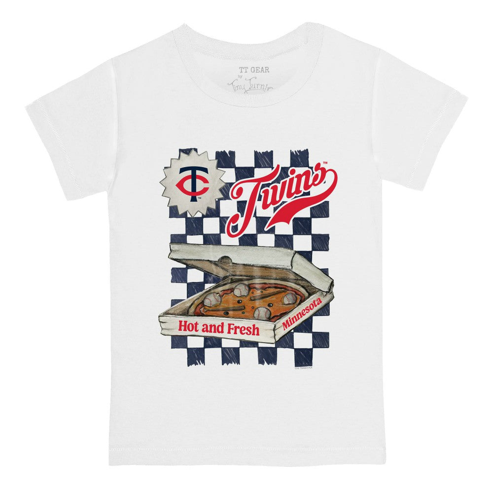 Minnesota Twins Tiny Turnip Youth Pizza T-Shirt - MLB T-shirts