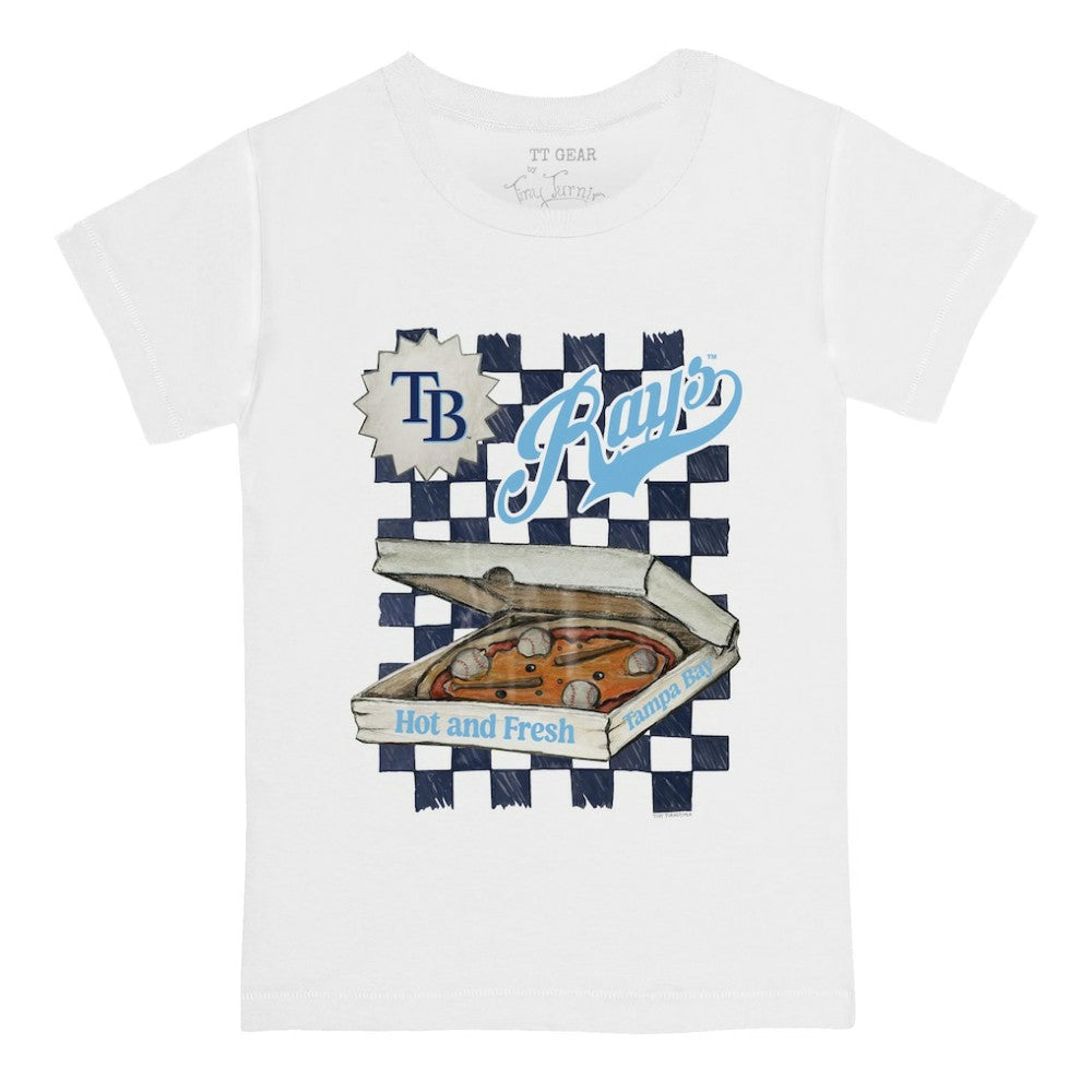 Tampa Bay Rays Tiny Turnip Youth Pizza T-Shirt - MLB T-shirts