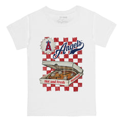 Los Angeles Angels Tiny Turnip Youth Pizza T-Shirt - MLB T-shirts