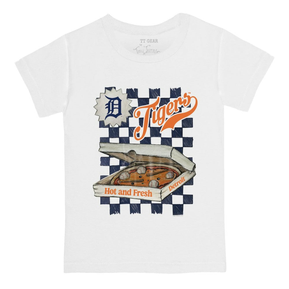 Detroit Tigers Tiny Turnip Youth Pizza T-Shirt - MLB T-shirts