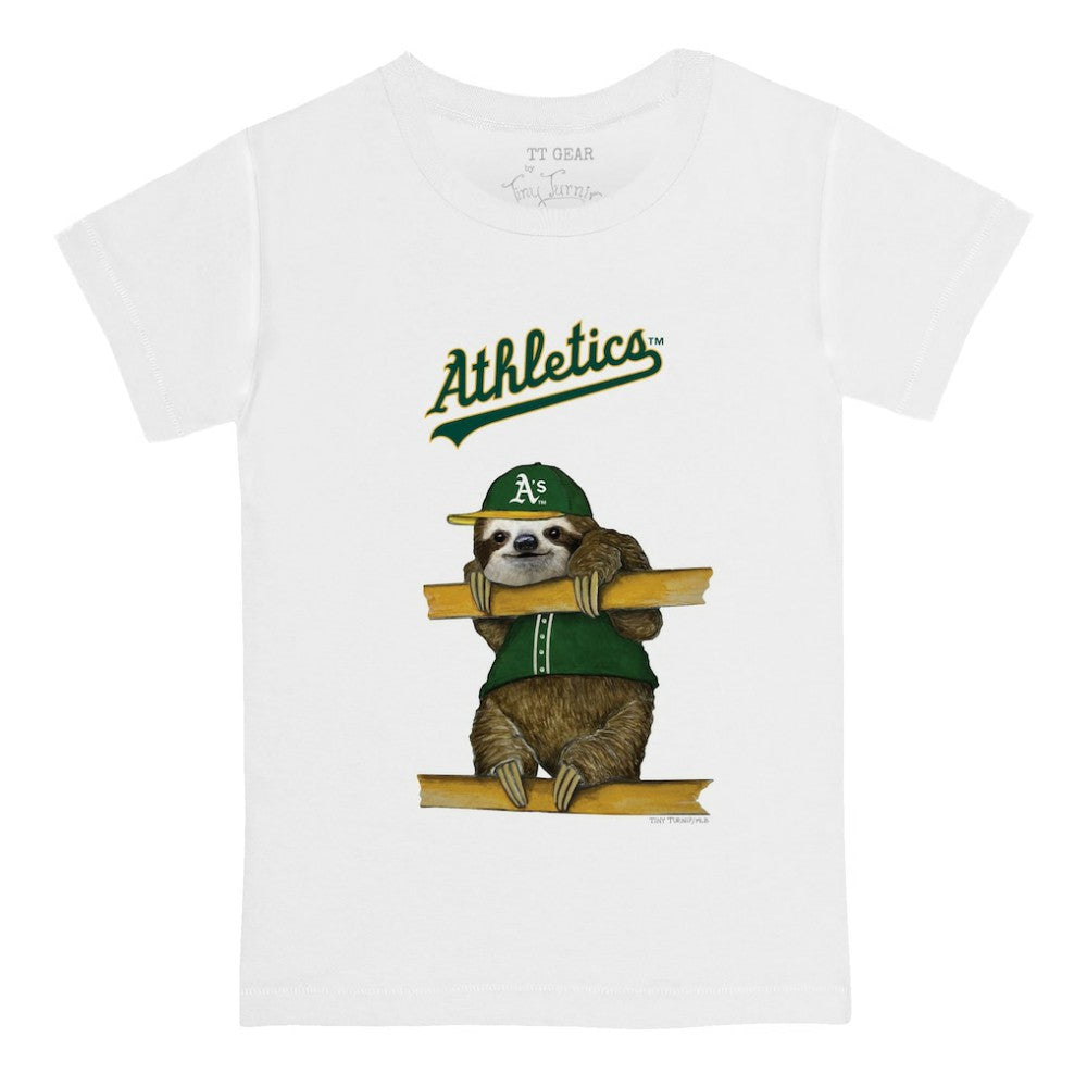 Athletics Tiny Turnip Youth Sloth T-Shirt - MLB T-shirts