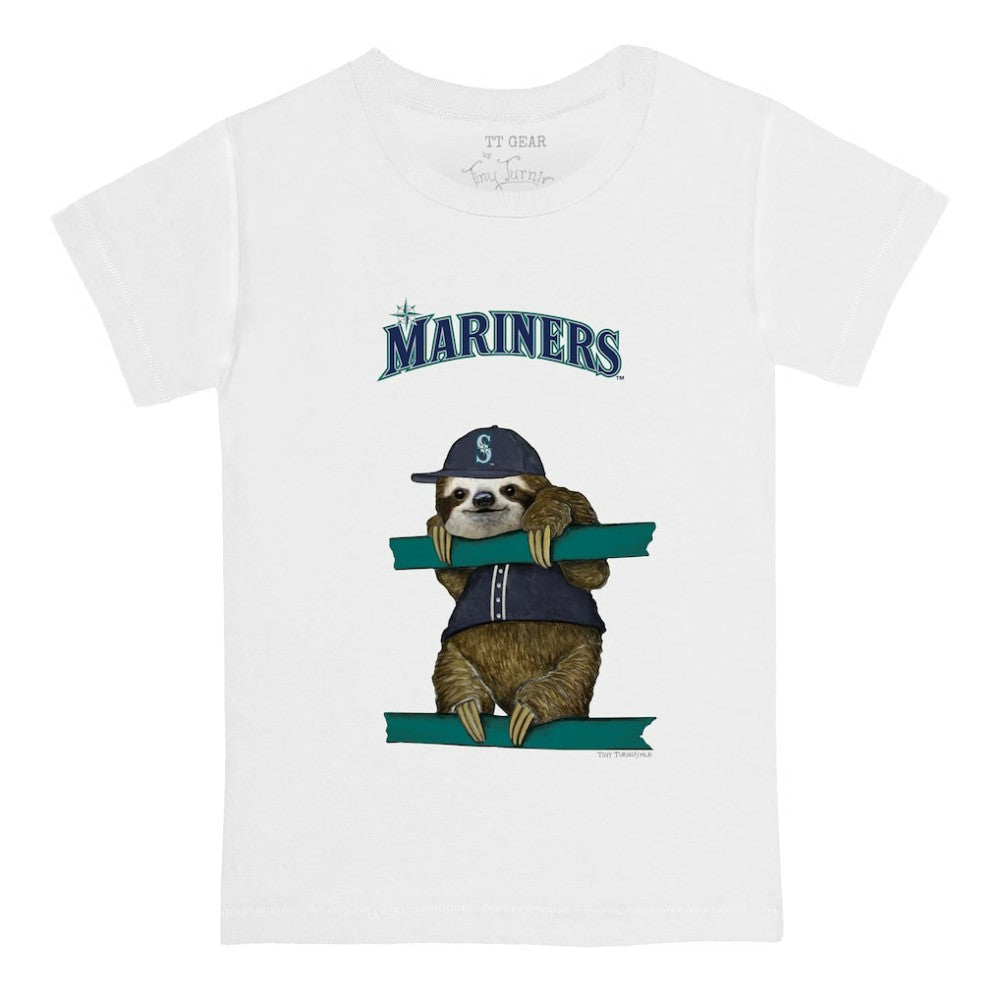Seattle Mariners Tiny Turnip Youth Sloth T-Shirt - MLB T-shirts