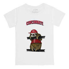 Cincinnati Reds Tiny Turnip Youth Sloth T-Shirt - MLB T-shirts