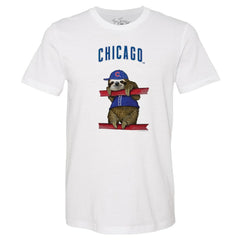Chicago Cubs Tiny Turnip Unisex Sloth T-Shirt - MLB T-shirts