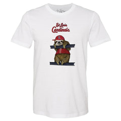 St. Louis Cardinals Tiny Turnip Unisex Sloth T-Shirt - MLB T-shirts