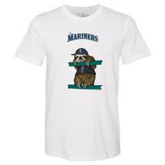 Seattle Mariners Tiny Turnip Unisex Sloth T-Shirt - MLB T-shirts