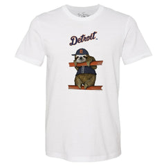 Detroit Tigers Tiny Turnip Unisex Sloth T-Shirt - MLB T-shirts