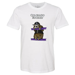 Colorado Rockies Tiny Turnip Unisex Sloth T-Shirt - MLB T-shirts