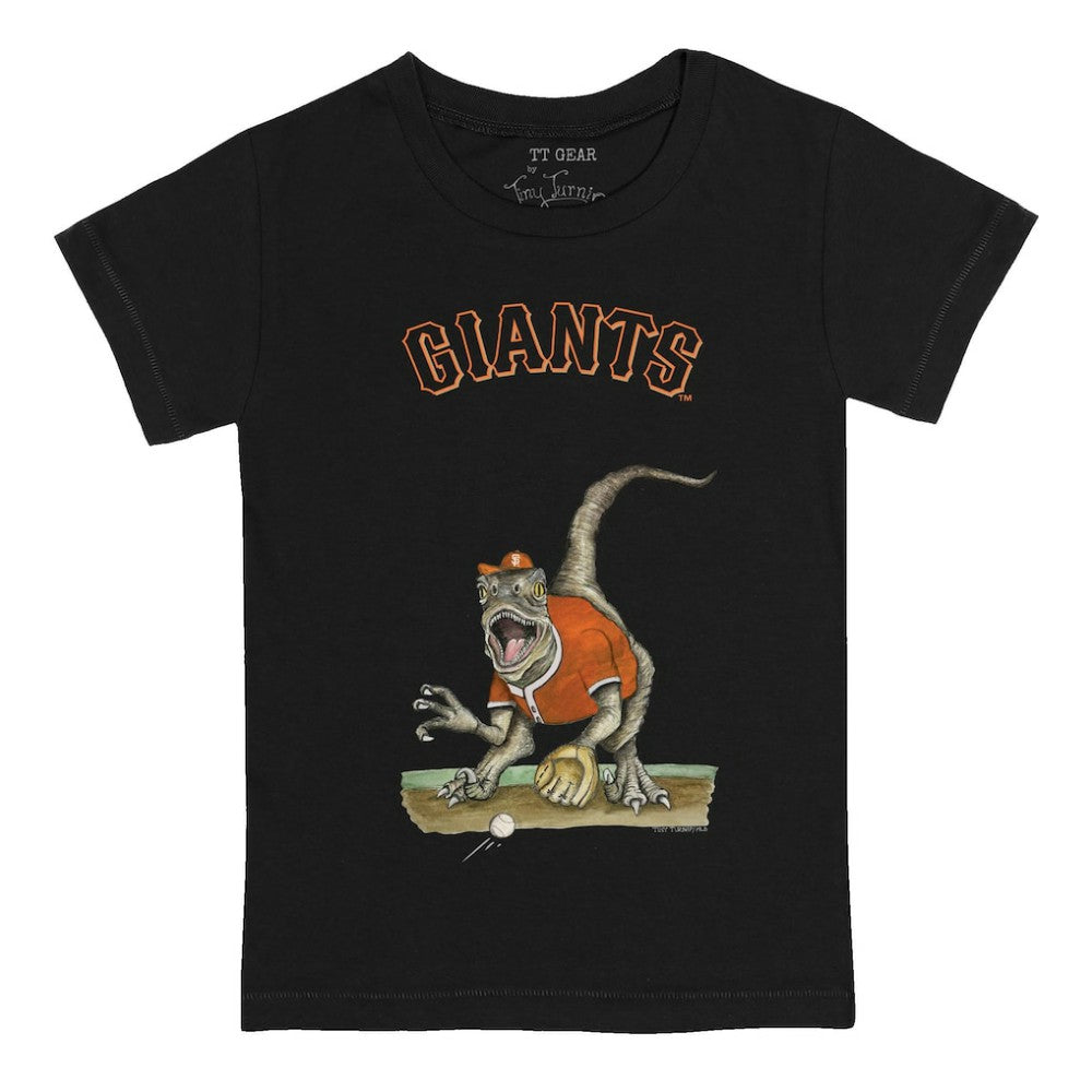 San Francisco Giants Tiny Turnip Youth Velociraptor T-Shirt - MLB T-shirts