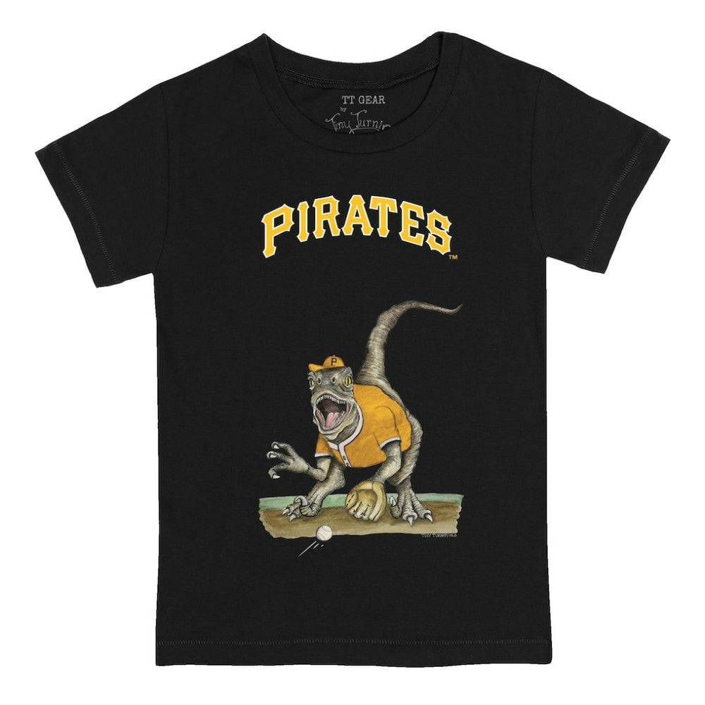 Pittsburgh Pirates Tiny Turnip Youth Velociraptor T-Shirt - MLB T-shirts