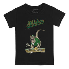 Athletics Tiny Turnip Youth Velociraptor T-Shirt - MLB T-shirts
