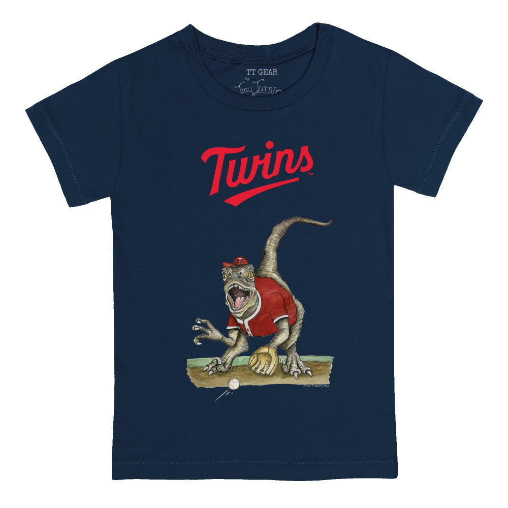 Minnesota Twins Tiny Turnip Youth Velociraptor T-Shirt - MLB T-shirts