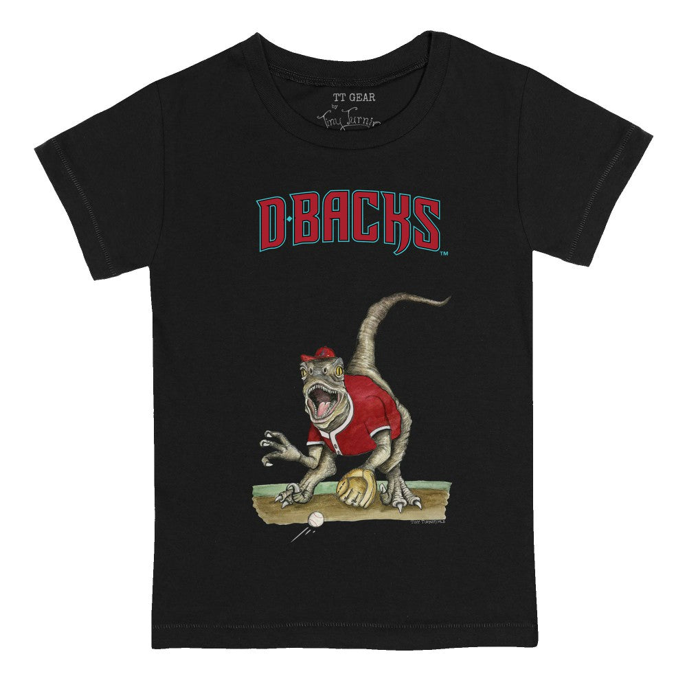 Arizona Diamondbacks Tiny Turnip Youth Velociraptor T-Shirt - MLB T-shirts