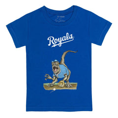 Kansas City Royals Tiny Turnip Youth Velociraptor T-Shirt - MLB T-shirts