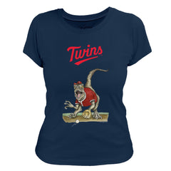 Minnesota Twins Tiny Turnip Women's Velociraptor T-Shirt - MLB T-shirts