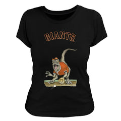 San Francisco Giants Tiny Turnip Women's Velociraptor T-Shirt - MLB T-shirts