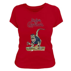 St. Louis Cardinals Tiny Turnip Women's Velociraptor T-Shirt - MLB T-shirts